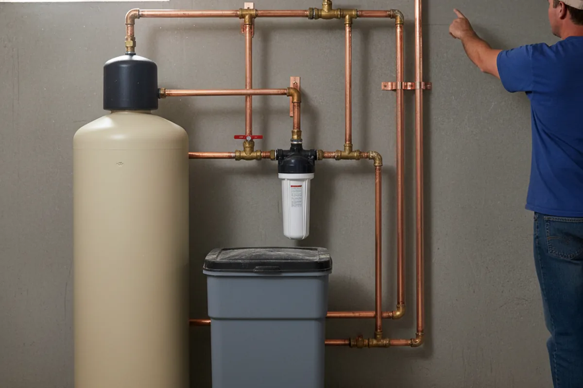 Whole-house water treatment system installed in Falkville